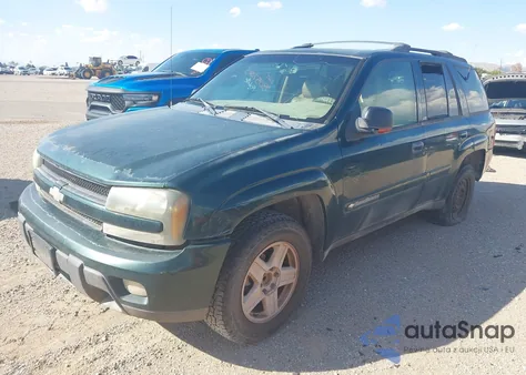 2002 Chevrolet Trailblazer Ltz from USA, damaged, VIN 1GNDS13S922489298